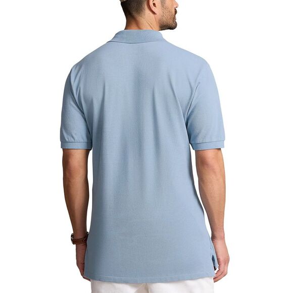 Polo Ralph Lauren Mens Big & Tall The Iconic Mesh Polo Shirt XLT Blue - NWOT - Picture 2 of 4